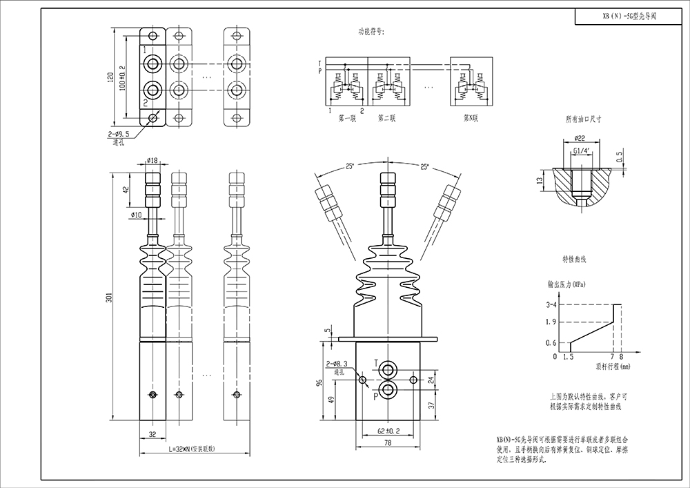 Пилотный клапан XB-5G