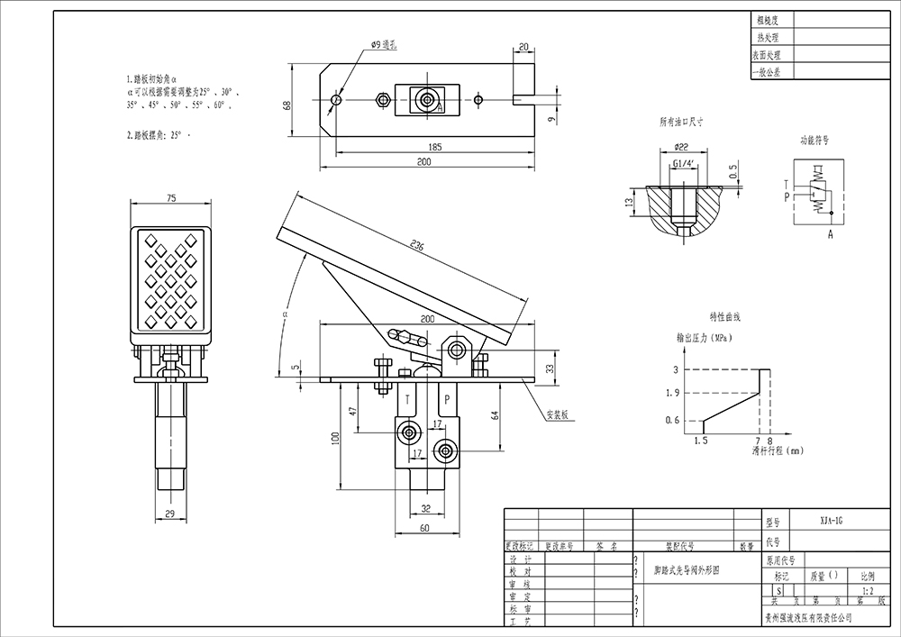 Пилотный клапан XJA-1G